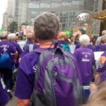 Power to the purple! - Peoples Climate March - New York City 2014