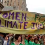 Women for Climate Justice at NY People's Climate March.