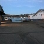 entering my boat dock - Sausalito